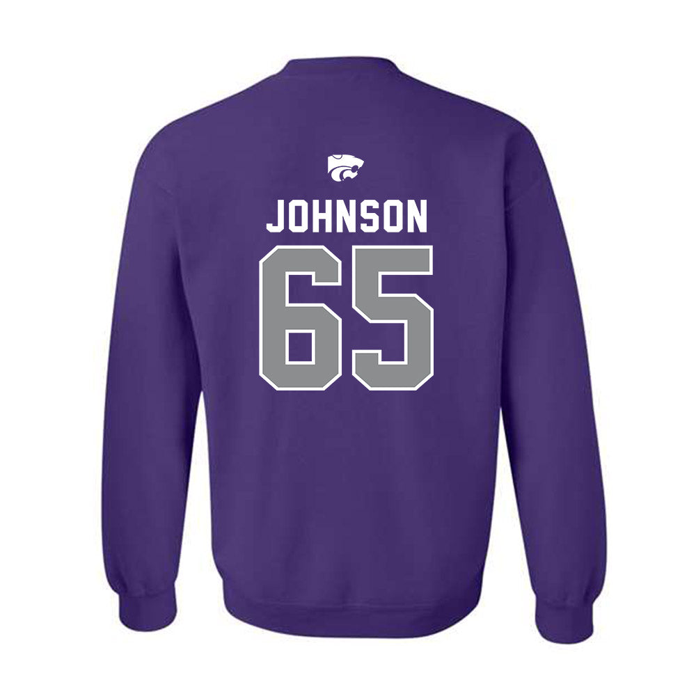 Kansas State - NCAA Football : Tyler Johnson - EMAW Crewneck Sweatshirt-1