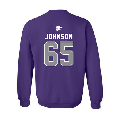 Kansas State - NCAA Football : Tyler Johnson - EMAW Crewneck Sweatshirt-1