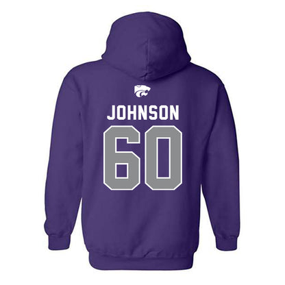 Kansas State - NCAA Football : Andrew Johnson - EMAW Hooded Sweatshirt-1