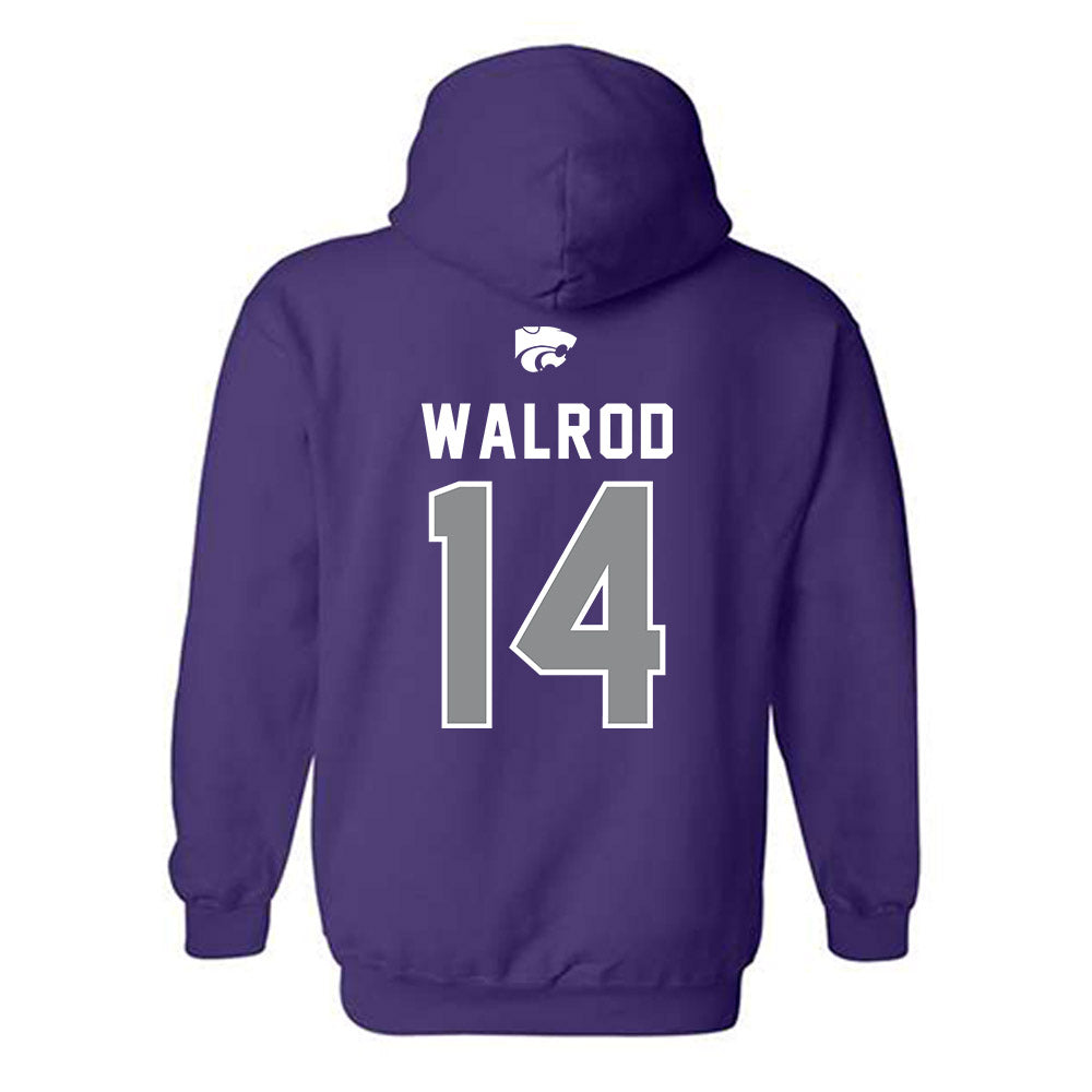 Kansas State - NCAA Women's Soccer : Reece Walrod - EMAW Hooded Sweatshirt-1