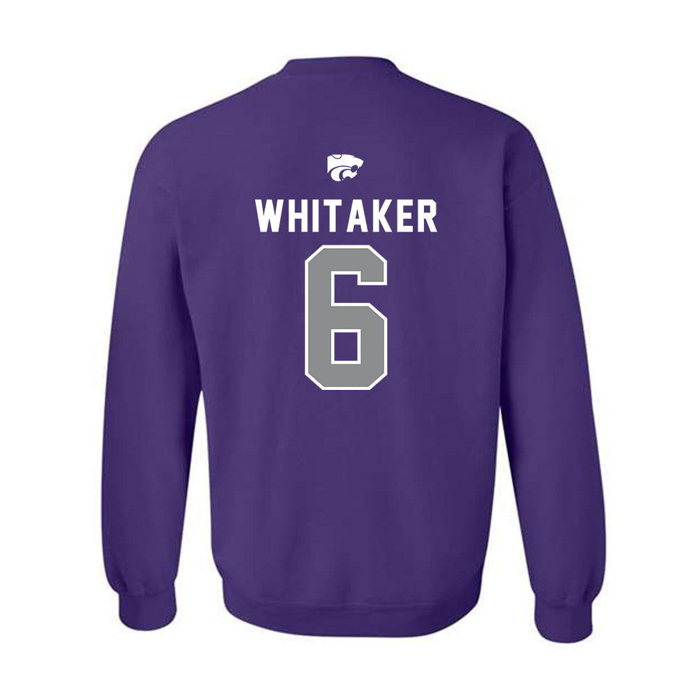 Kansas State - NCAA Football : Darien Whitaker - EMAW Crewneck Sweatshirt-1