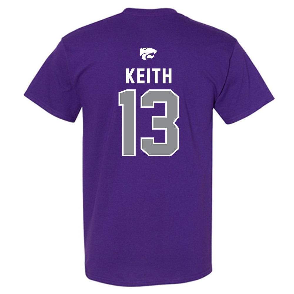 Kansas State - NCAA Football : Kaprice Keith - EMAW T-Shirt-1