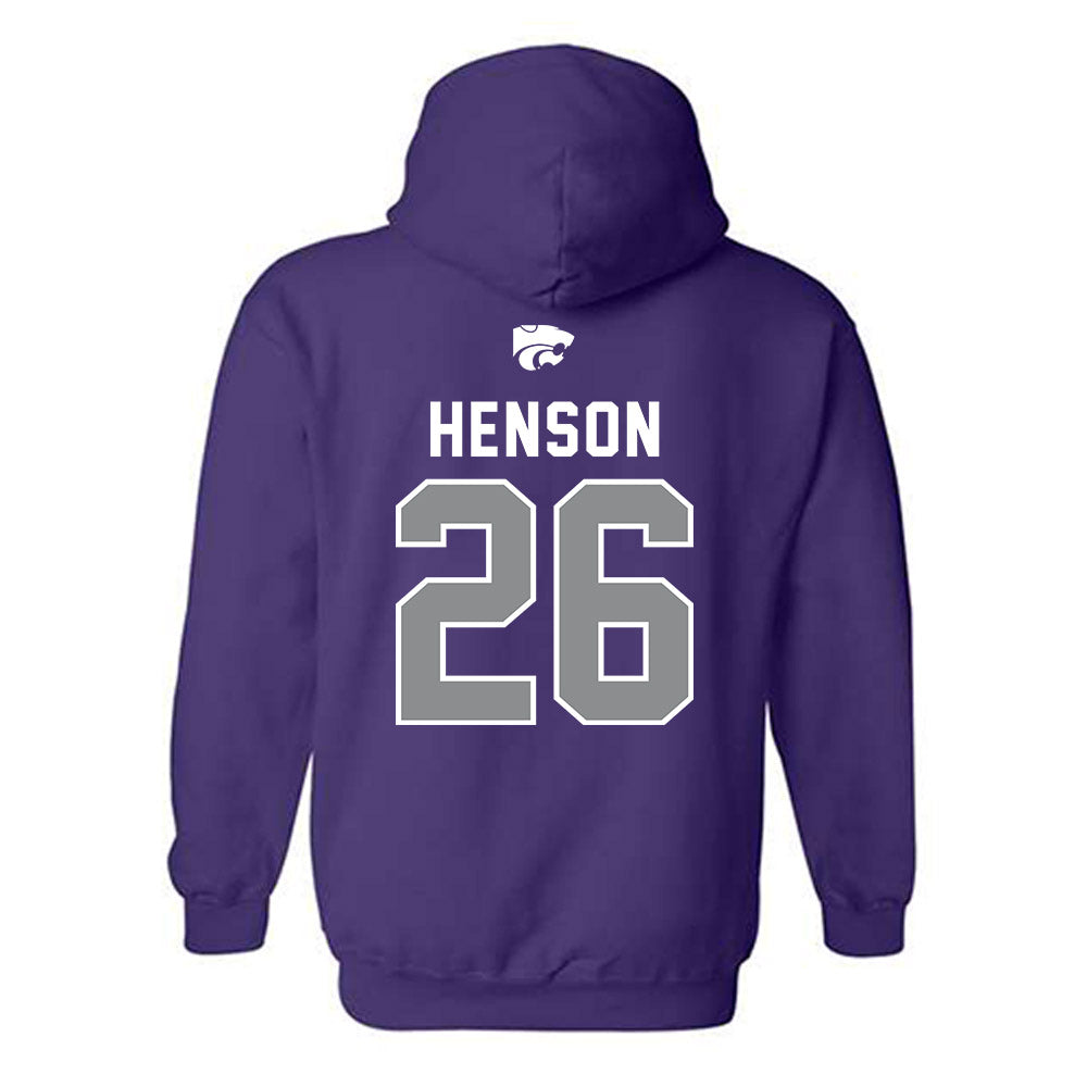 Kansas State - NCAA Baseball : Micah Henson - EMAW Hooded Sweatshirt-1