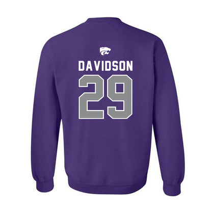 Kansas State - NCAA Football : Dylan Davidson - EMAW Crewneck Sweatshirt-1