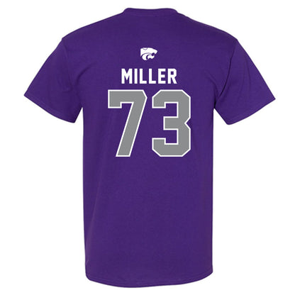 Kansas State - NCAA Football : Ollie Miller - EMAW T-Shirt-1