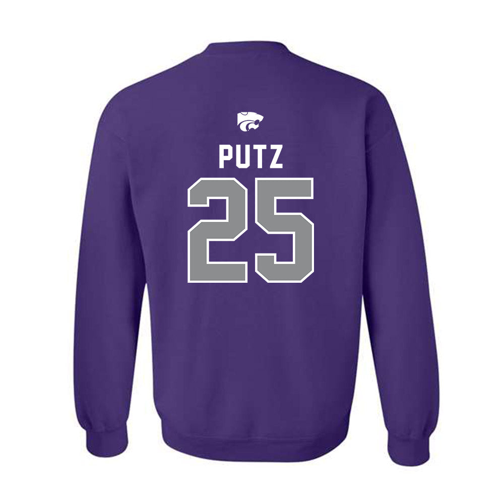 Kansas State - NCAA Baseball : Rohan Putz - EMAW Crewneck Sweatshirt-1