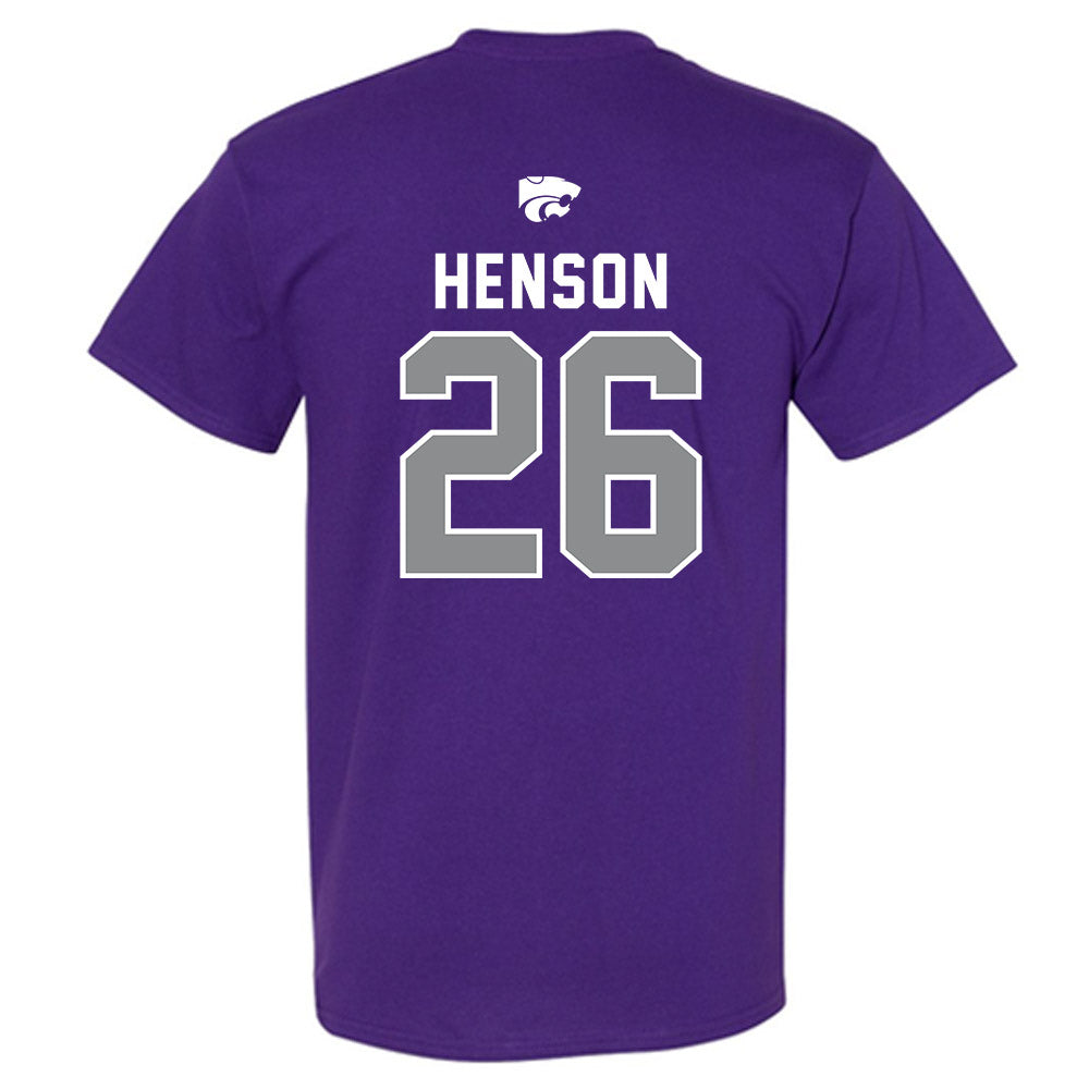 Kansas State - NCAA Baseball : Micah Henson - EMAW T-Shirt-1