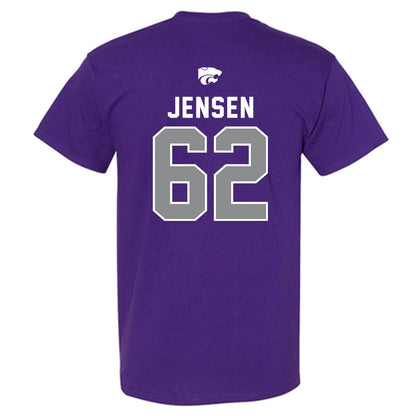 Kansas State - NCAA Football : Jordan Jensen - EMAW T-Shirt-1
