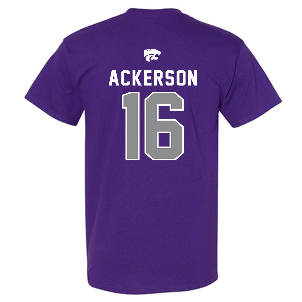 Kansas State - NCAA Football : Dj Ackerson - EMAW T-Shirt-1