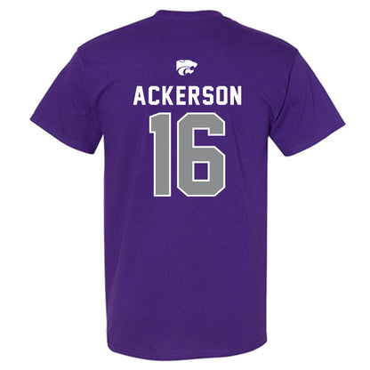 Kansas State - NCAA Football : Dj Ackerson - EMAW T-Shirt-1