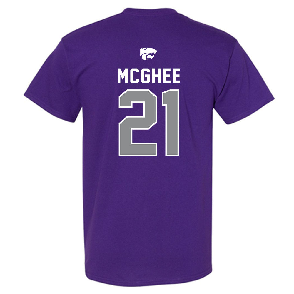 Kansas State - NCAA Football : LJ McGhee - EMAW T-Shirt-1