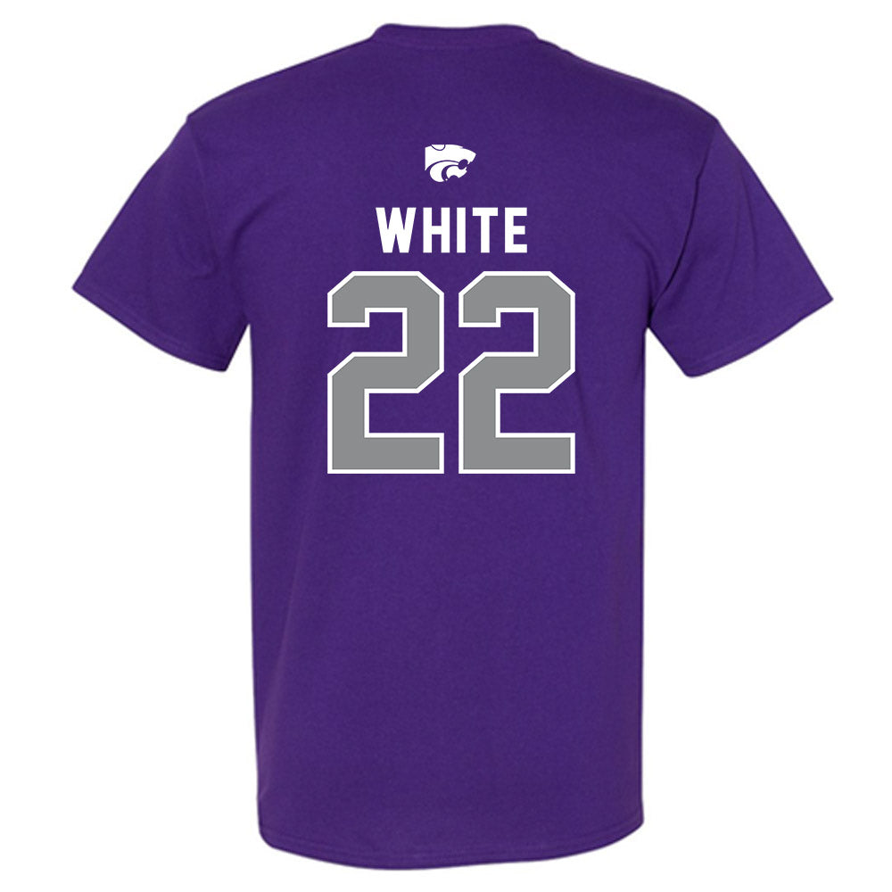 Kansas State - NCAA Women's Basketball : Ramiya White - EMAW T-Shirt-1