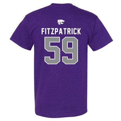 Kansas State - NCAA Football : George Fitzpatrick - EMAW T-Shirt-1