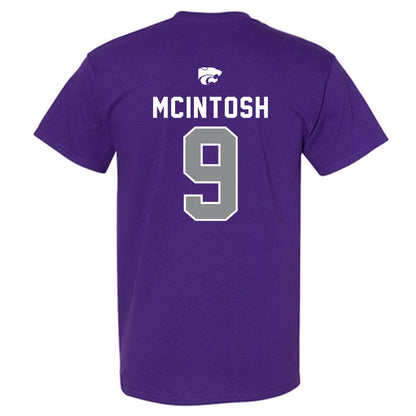 Kansas State - NCAA Football : Donovan McIntosh - EMAW T-Shirt-1