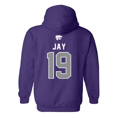 Kansas State - NCAA Football : Blake Jay - EMAW Hooded Sweatshirt-1