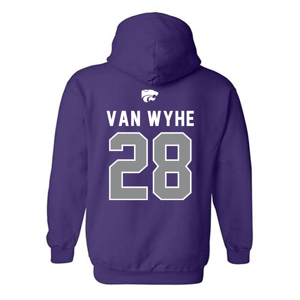 Kansas State - NCAA Football : Rex Van Wyhe - EMAW Hooded Sweatshirt-1