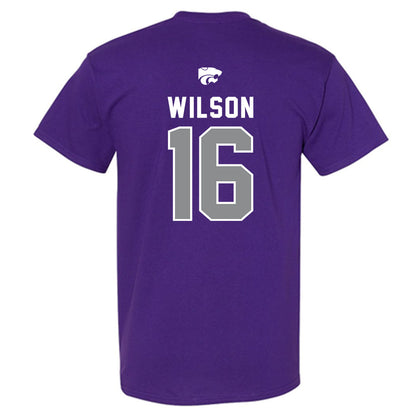 Kansas State - NCAA Football : Julius Wilson - EMAW T-Shirt-1