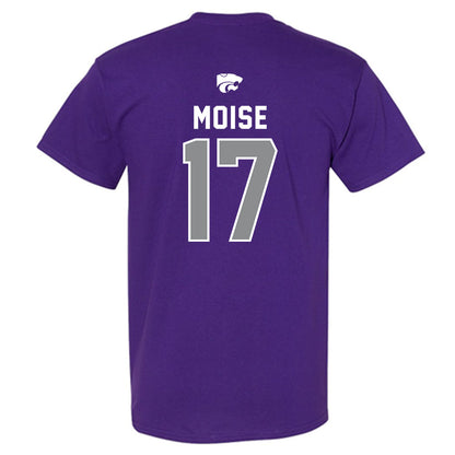 Kansas State - NCAA Football : Adonis Moise - EMAW T-Shirt-1