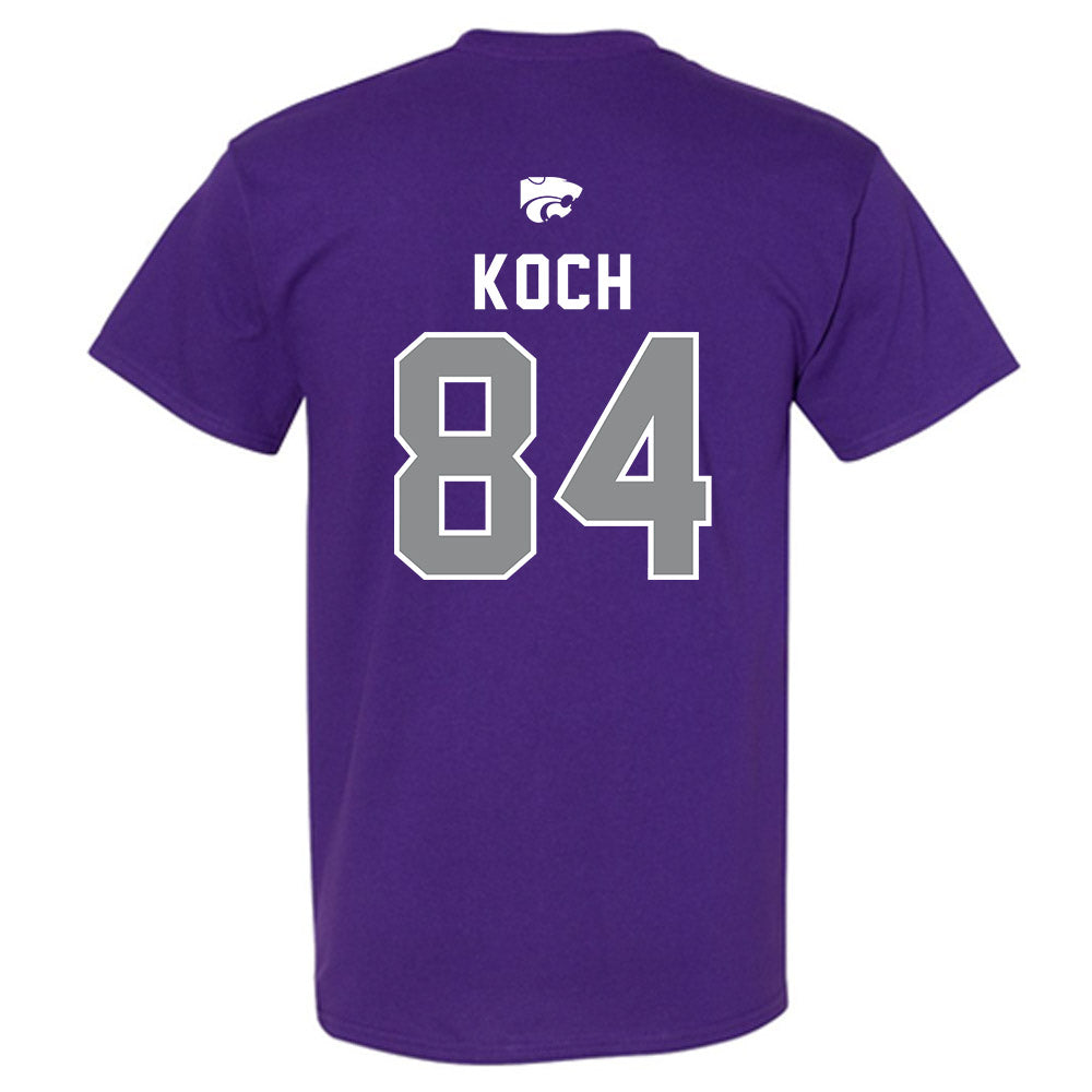 Kansas State - NCAA Football : Isaac Koch - EMAW T-Shirt-1