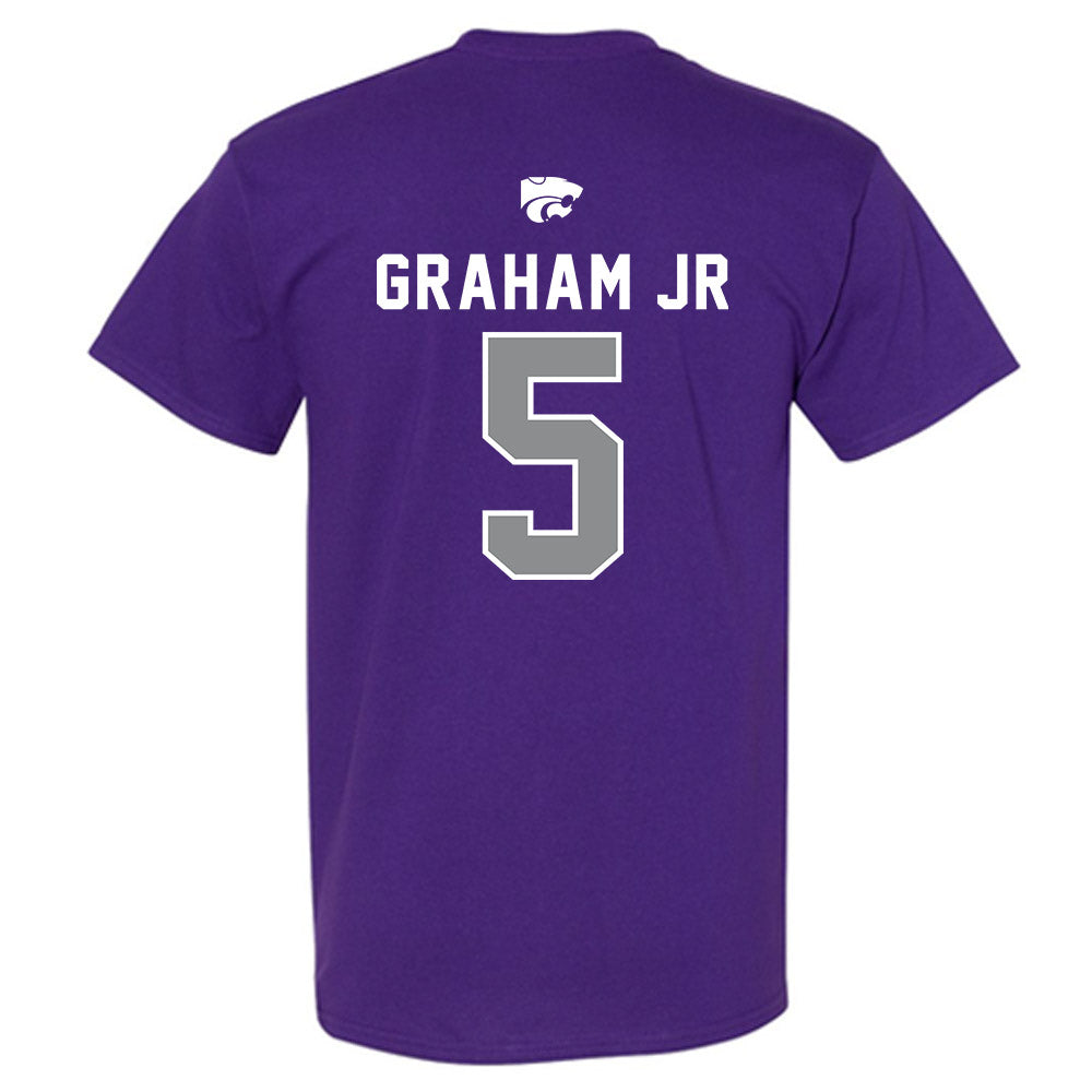 Kansas State - NCAA Football : Micheal Graham Jr - EMAW T-Shirt-1