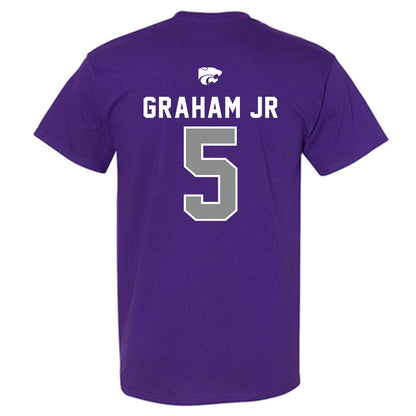 Kansas State - NCAA Football : Micheal Graham Jr - EMAW T-Shirt-1