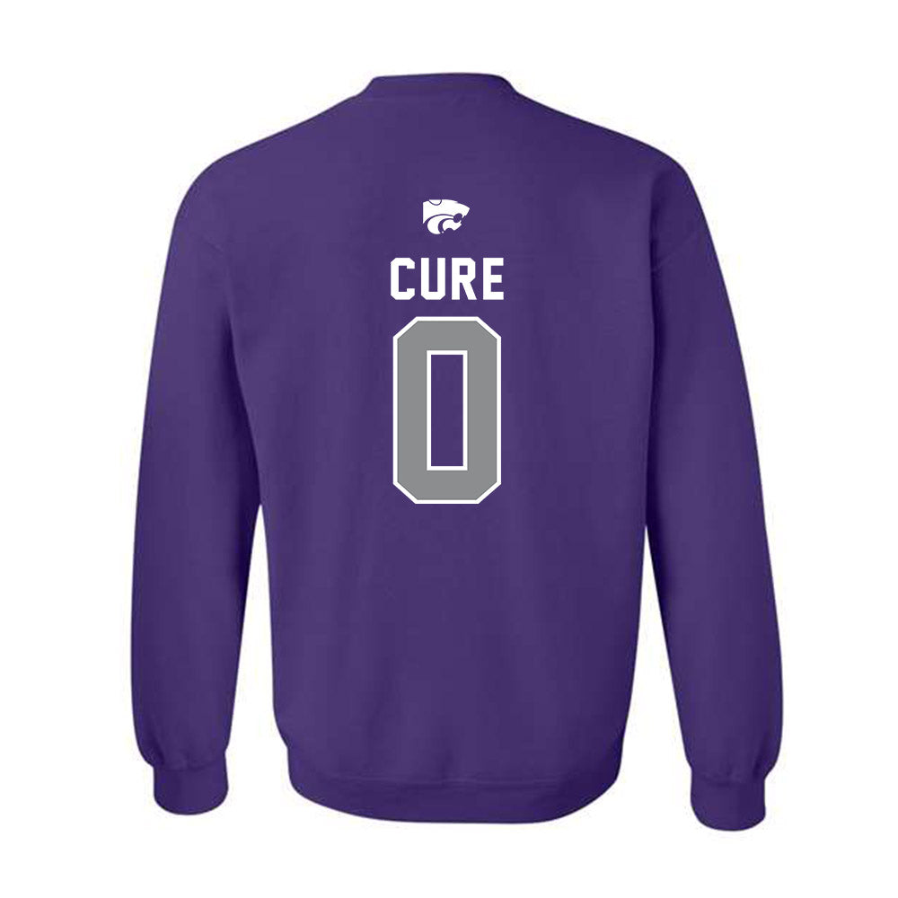 Kansas State - NCAA Football : Linkon Cure - EMAW Crewneck Sweatshirt-1
