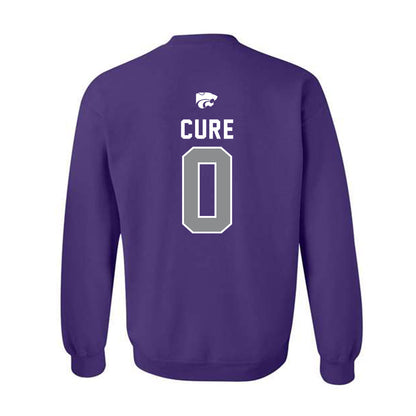 Kansas State - NCAA Football : Linkon Cure - EMAW Crewneck Sweatshirt-1