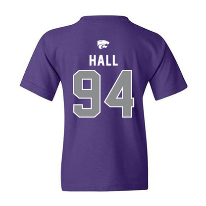 Kansas State - NCAA Football : Kingston Hall - EMAW Youth T-Shirt-1