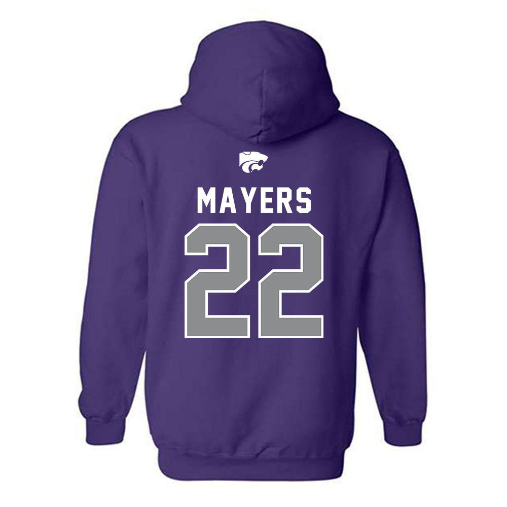 Kansas State - NCAA Women's Soccer : Langley Mayers - EMAW Hooded Sweatshirt-1