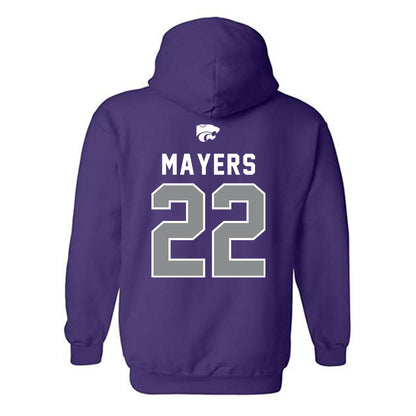 Kansas State - NCAA Women's Soccer : Langley Mayers - EMAW Hooded Sweatshirt-1