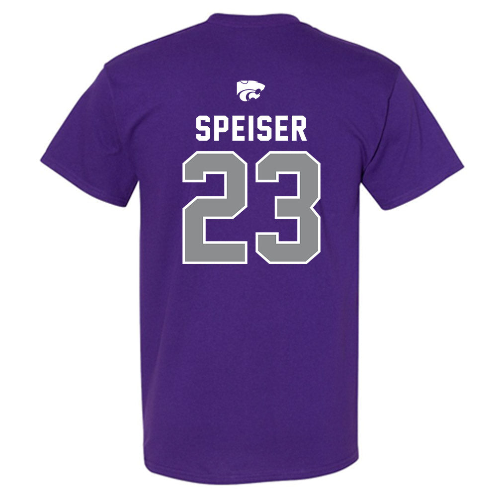 Kansas State - NCAA Women's Basketball : jordan speiser - EMAW T-Shirt-1