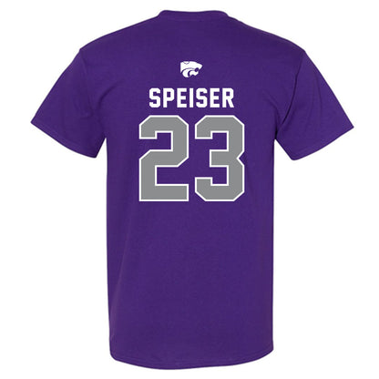 Kansas State - NCAA Women's Basketball : jordan speiser - EMAW T-Shirt-1