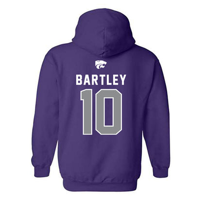 Kansas State - NCAA Football : Logan Bartley - EMAW Hooded Sweatshirt-1