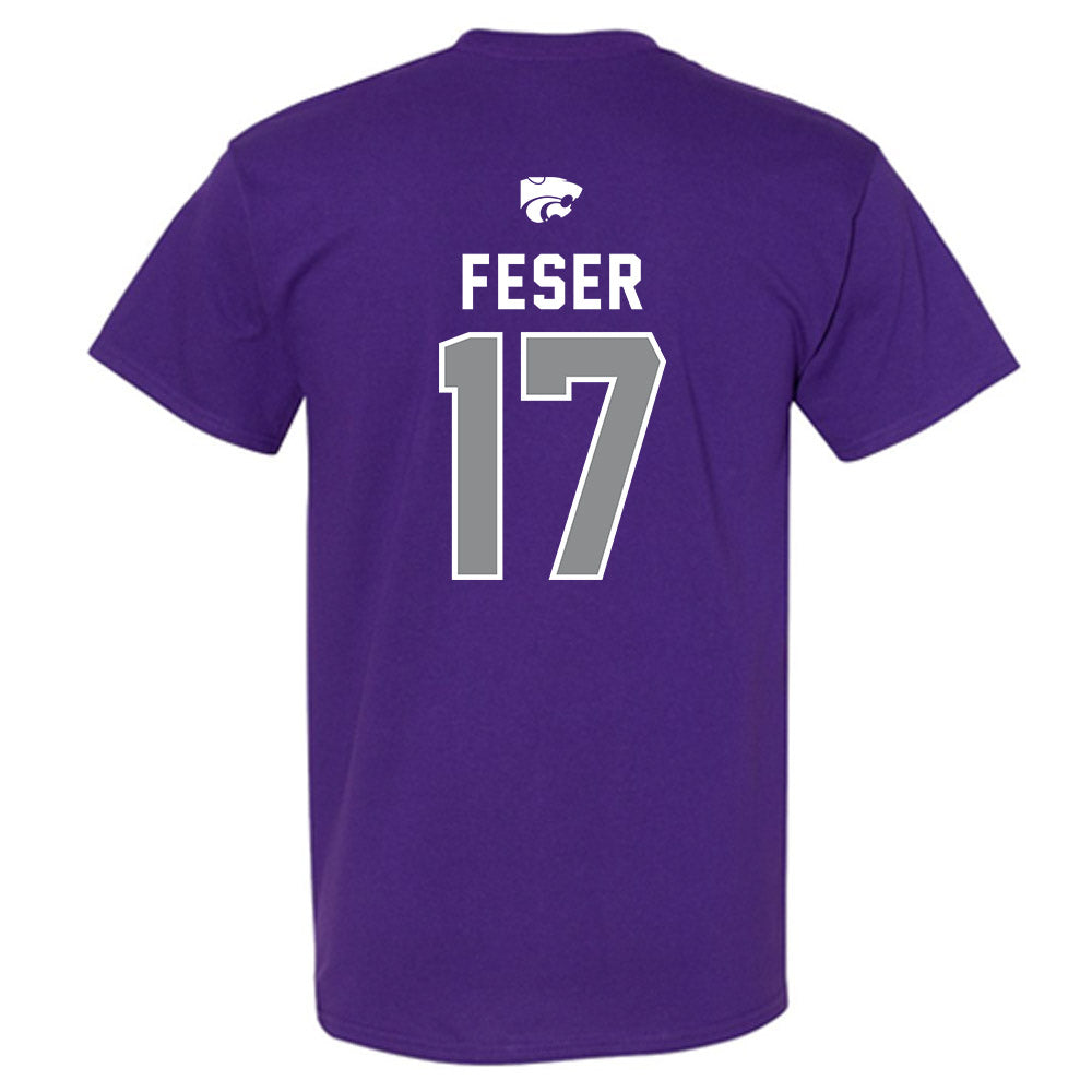 Kansas State - NCAA Baseball : Cohen Feser - EMAW T-Shirt-1