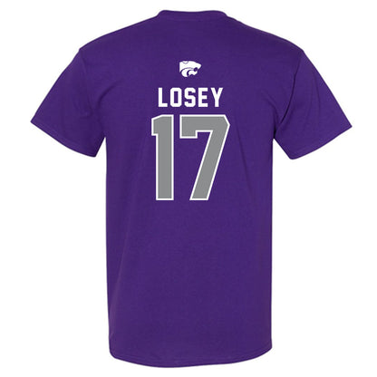 Kansas State - NCAA Women's Soccer : Jordan Losey - EMAW T-Shirt-1