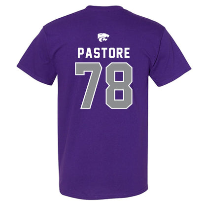 Kansas State - NCAA Football : John Pastore - EMAW T-Shirt-1