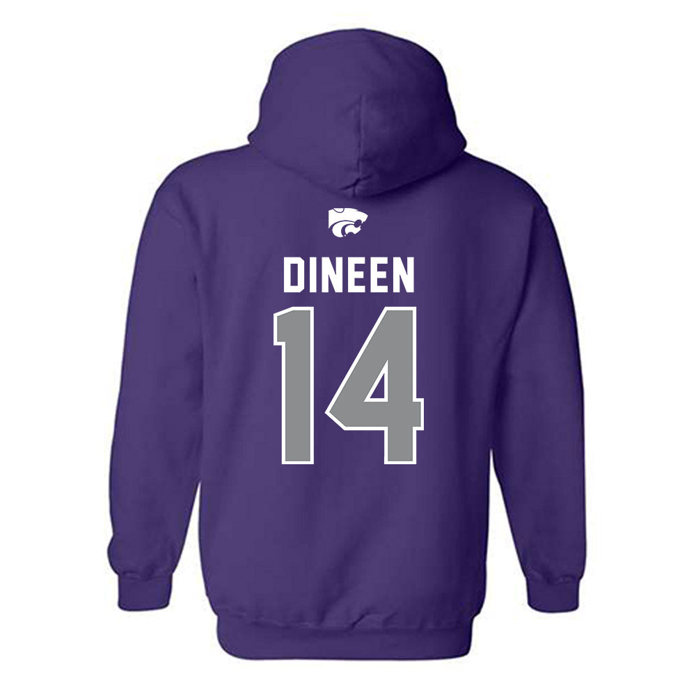 Kansas State - NCAA Football : Jet Dineen - EMAW Hooded Sweatshirt-1