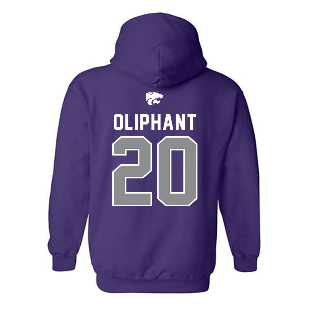 Kansas State - NCAA Football : Jacobi Oliphant - EMAW Hooded Sweatshirt-1
