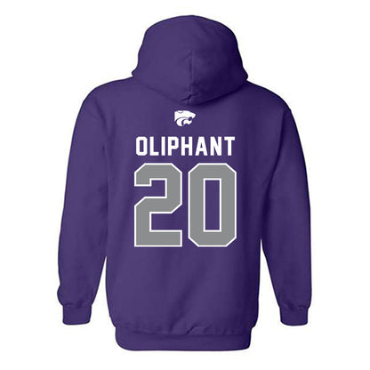 Kansas State - NCAA Football : Jacobi Oliphant - EMAW Hooded Sweatshirt-1