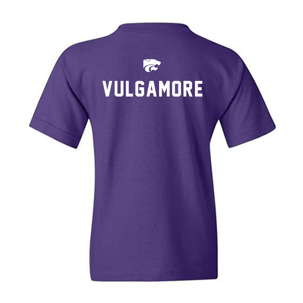 Kansas State - NCAA Men's Track & Field : Camden Vulgamore - EMAW Youth T-Shirt-1