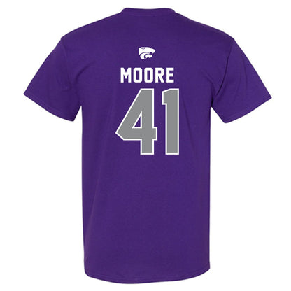 Kansas State - NCAA Football : Ashton Moore - EMAW T-Shirt-1