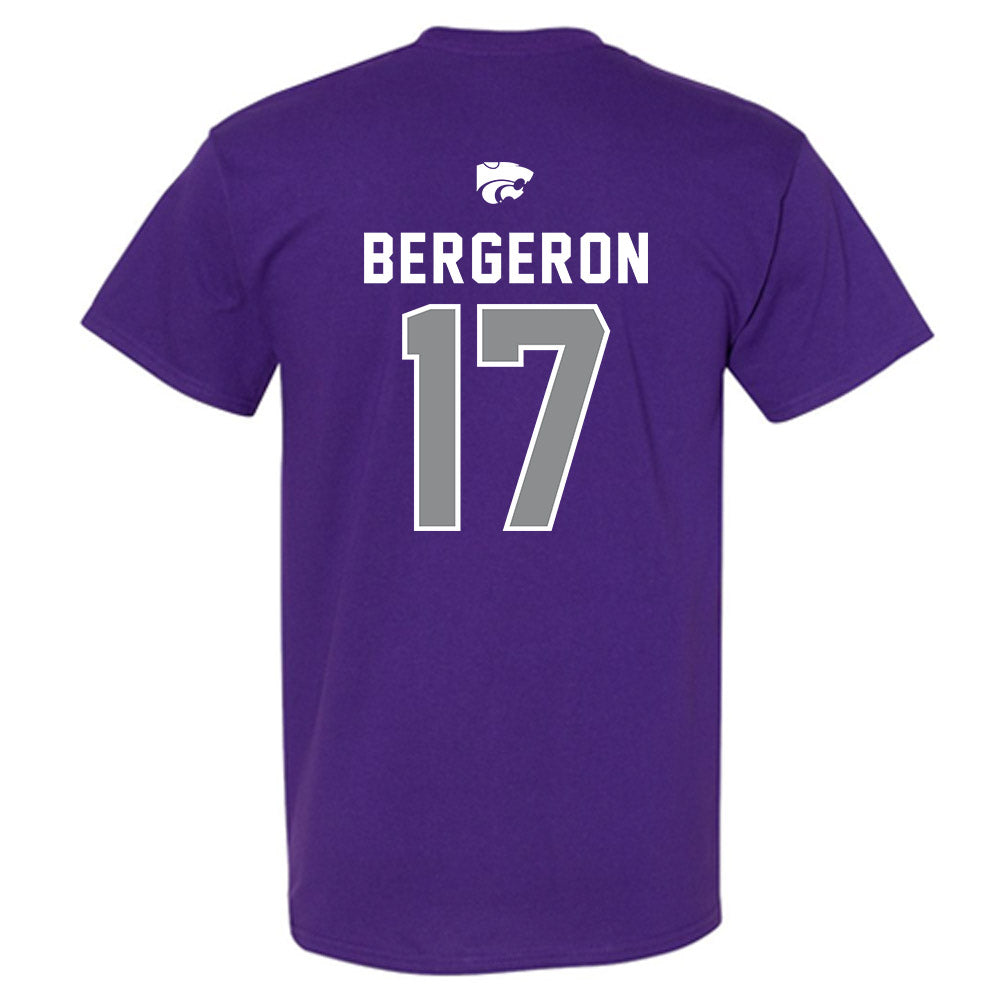 Kansas State - NCAA Football : Mikey Bergeron - EMAW T-Shirt-1