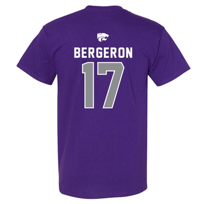 Kansas State - NCAA Football : Mikey Bergeron - EMAW T-Shirt-1