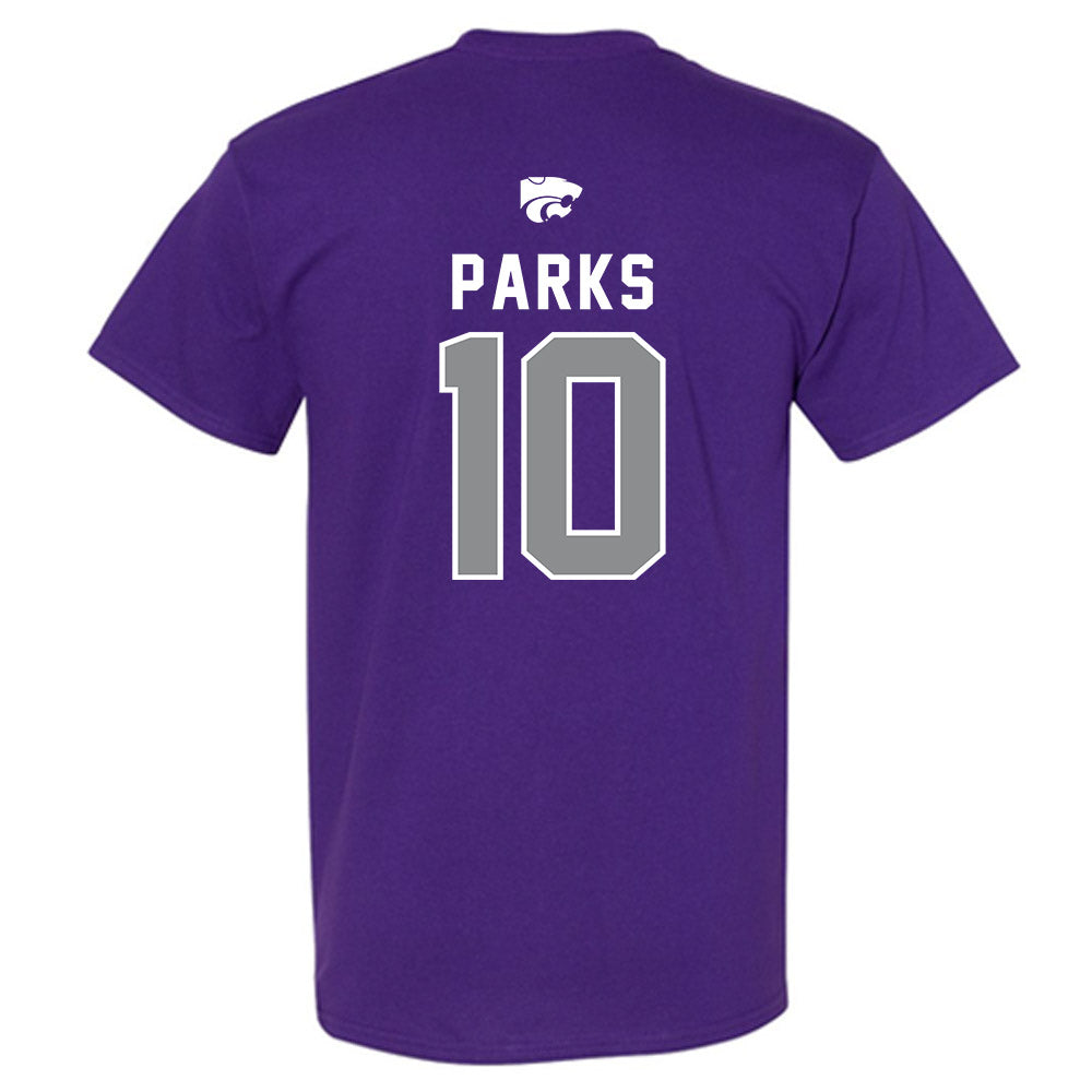 Kansas State - NCAA Women's Basketball : mikayla parks - EMAW T-Shirt-1