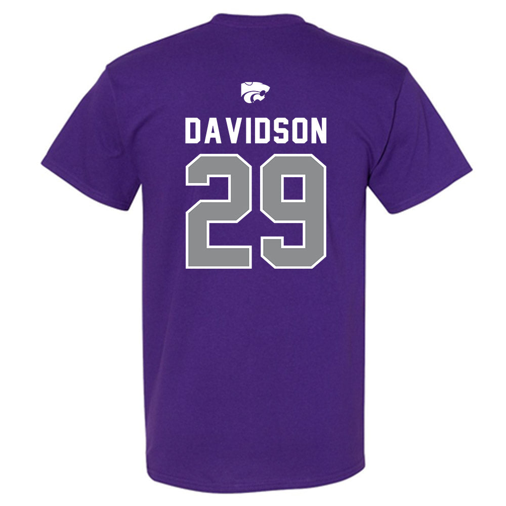 Kansas State - NCAA Football : Dylan Davidson - EMAW T-Shirt-1