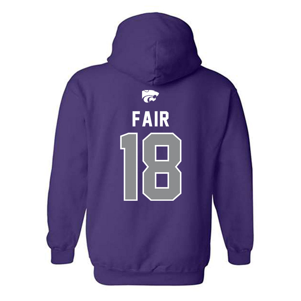 Kansas State - NCAA Football : Wesley Fair - EMAW Hooded Sweatshirt-1