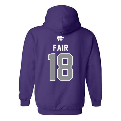 Kansas State - NCAA Football : Wesley Fair - EMAW Hooded Sweatshirt-1