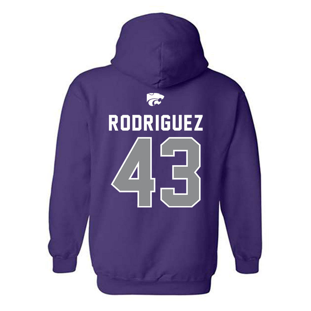 Kansas State - NCAA Football : Luis Rodriguez - EMAW Hooded Sweatshirt-1