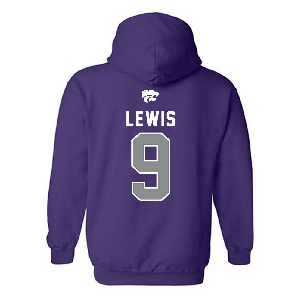 Kansas State - NCAA Baseball : Donte Lewis - EMAW Hooded Sweatshirt-1