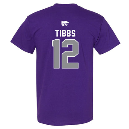 Kansas State - NCAA Football : Jaron Tibbs - EMAW T-Shirt-1